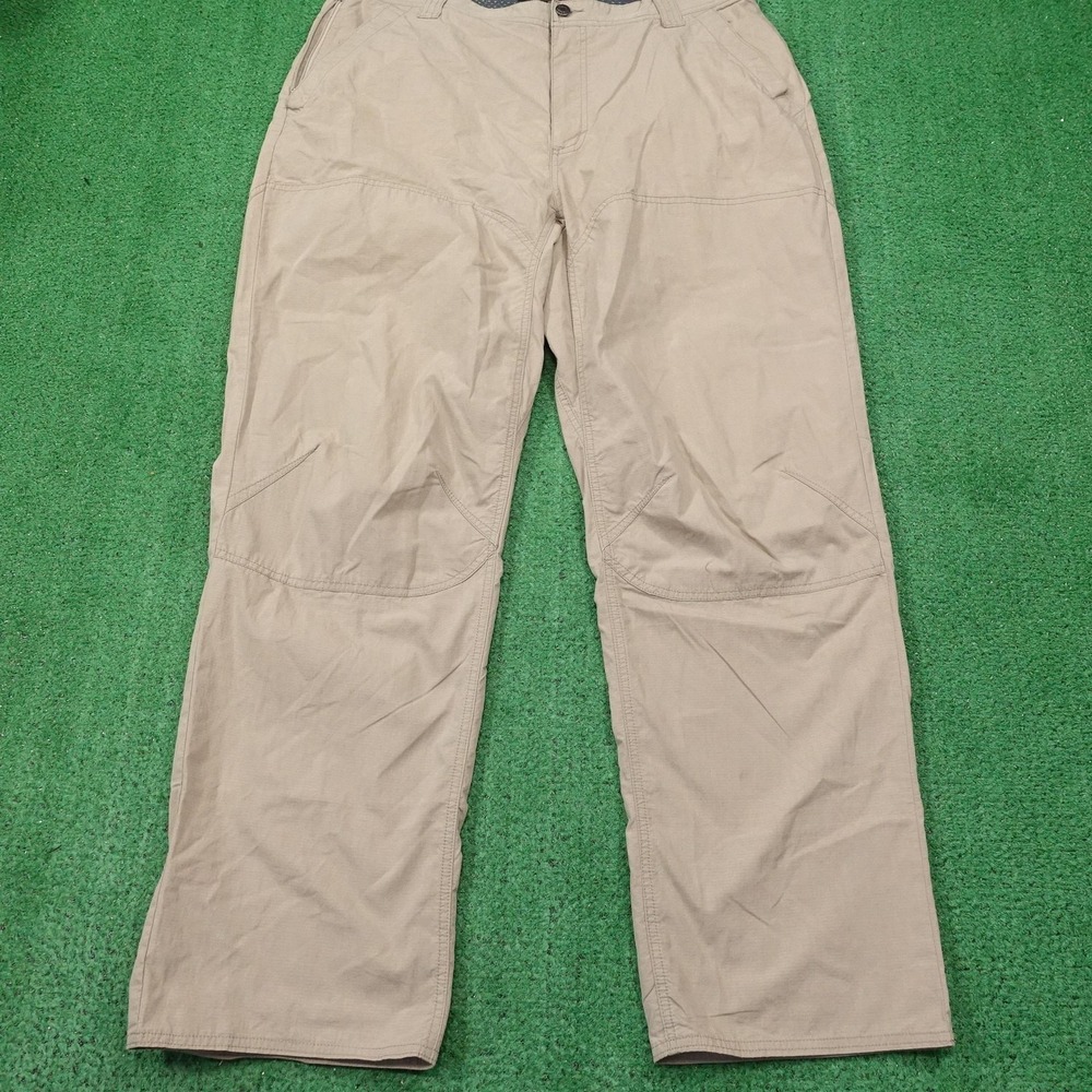 Royal‎ Robbins Pants Mens 38x32 Beige Breathable Pockets Lightweight Hiking